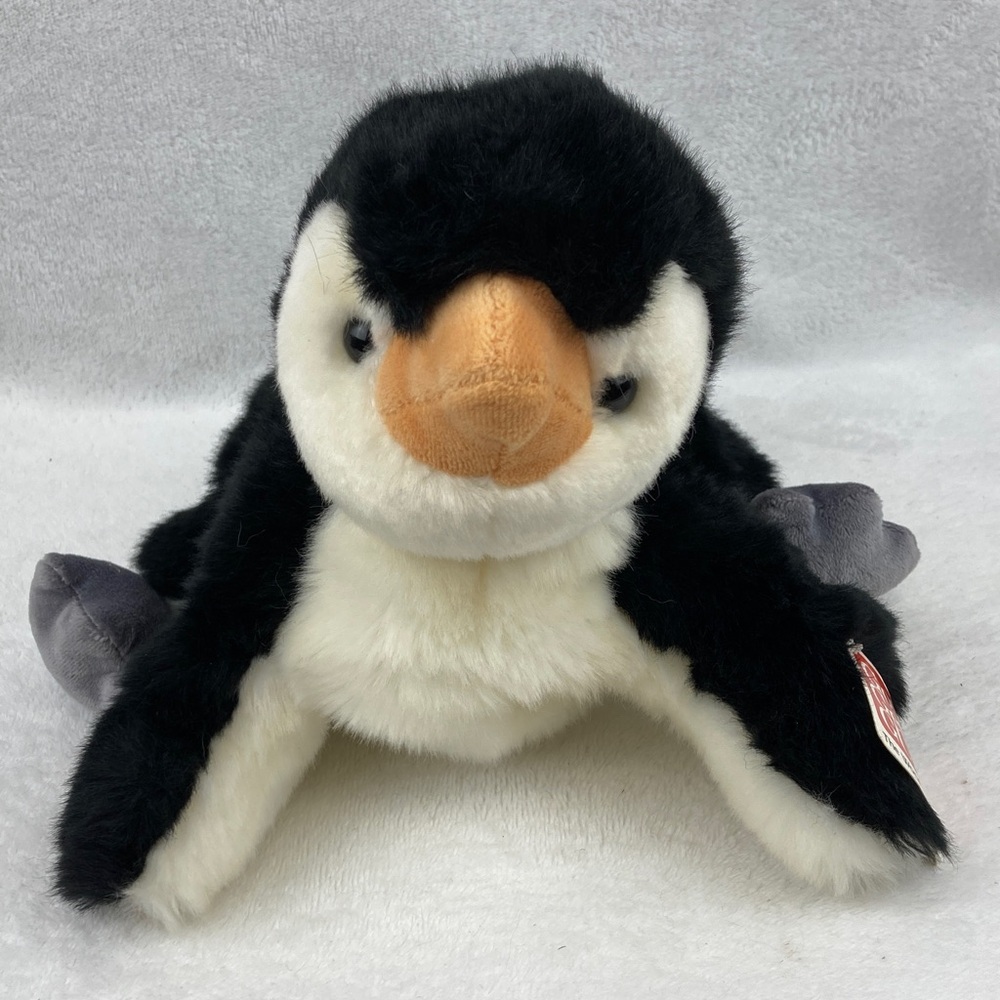 Gund Black and White Aquatics Wonders Penguin Plush Toy 12”